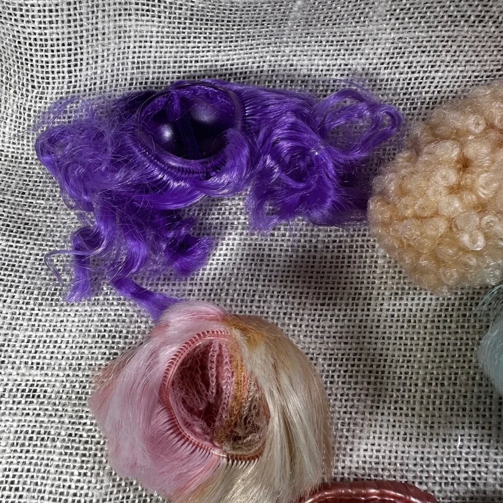 LOL Surprise Doll Hair Lot Wigs & Accessories Mixed Bundle Hairgoals Series 9pc